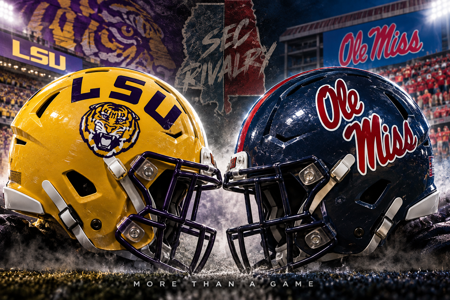 NCAA Football Classic SEC Rivalry LSU @ Ole Miss