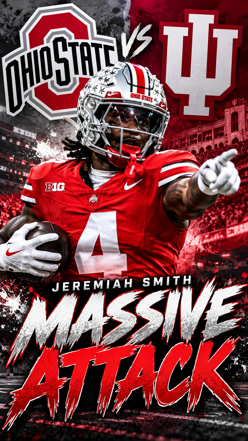 Ohio State's Massive Attack Starts With Jeremiah Smith Vs. Indiana
